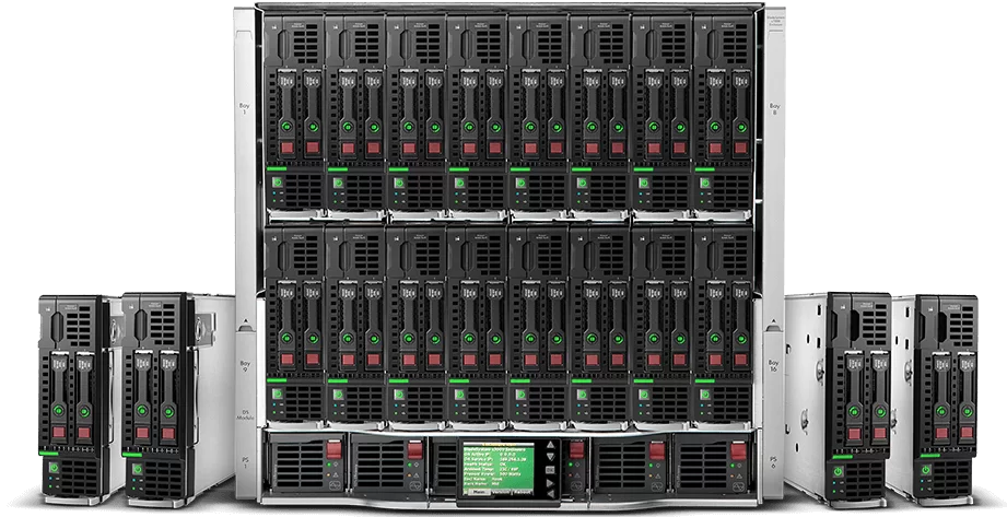 hpe proliant blade server chassis